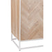 Opbergkast Wit Metaal 42x95 cm-Opbergkasten-J-Line