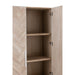 Opbergkast Wit Metaal 42x95 cm-Opbergkasten-J-Line