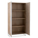 Opbergkast Wit Metaal 42x95 cm-Opbergkasten-J-Line
