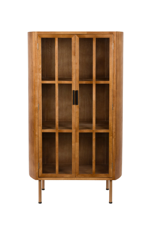Opbergkast Yaz Rubber hout Bruin 38x80 cm-Opbergkasten-Creating Home