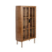 Opbergkast Yaz Rubber hout Bruin 38x80 cm-Opbergkasten-Creating Home
