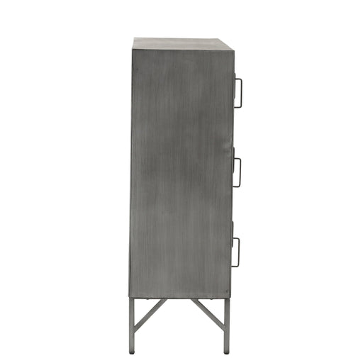 Opbergkast Zilver ijzer 41x86 cm-Opbergkasten-J-Line