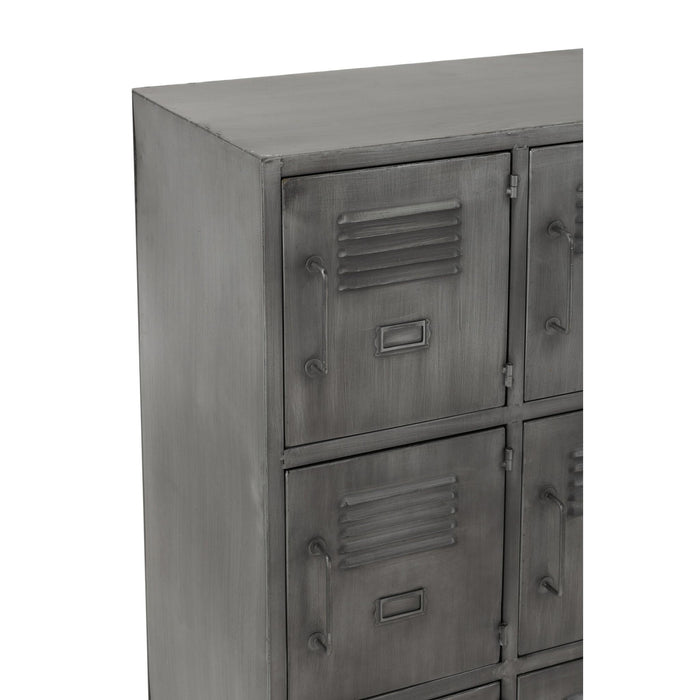 Opbergkast Zilver ijzer 41x86 cm-Opbergkasten-J-Line