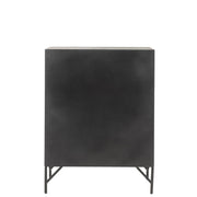 Opbergkast Zwart Paint 41x86 cm-Opbergkasten-J-Line