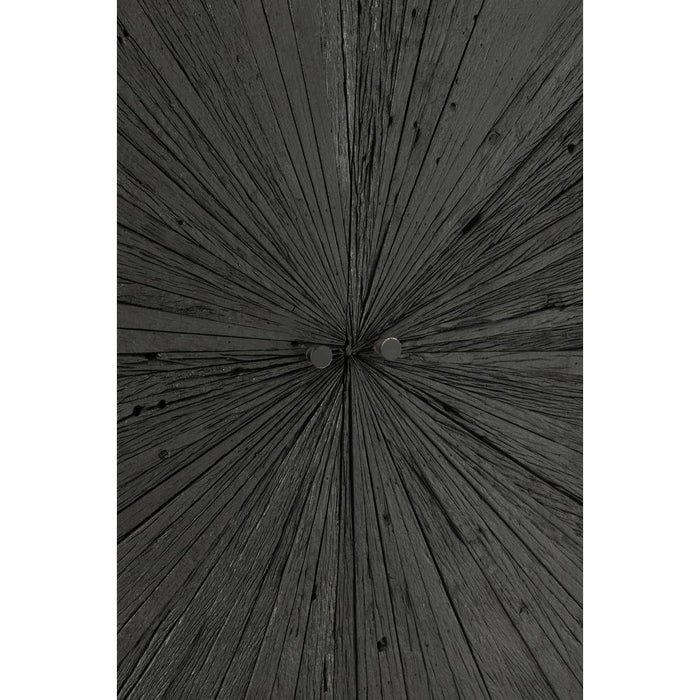 Opbergkast Zwart Recycled hout 40x90 cm-Opbergkasten-J-Line