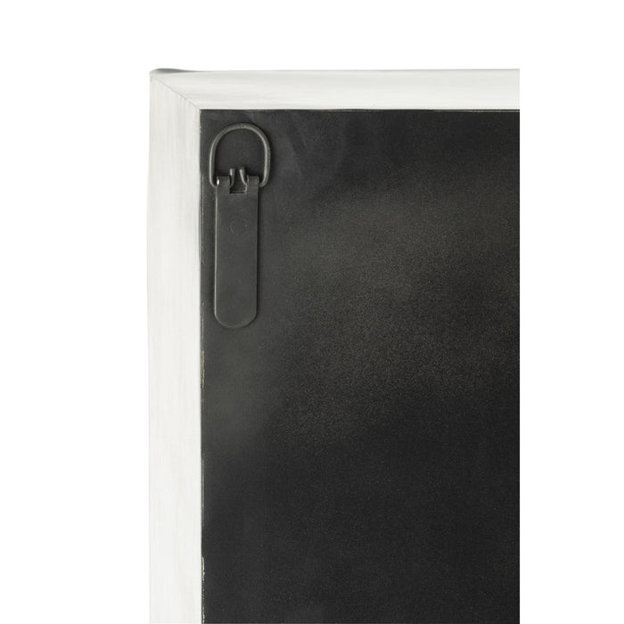 Opbergkast Zwart Recycled hout 40x90 cm-Opbergkasten-J-Line
