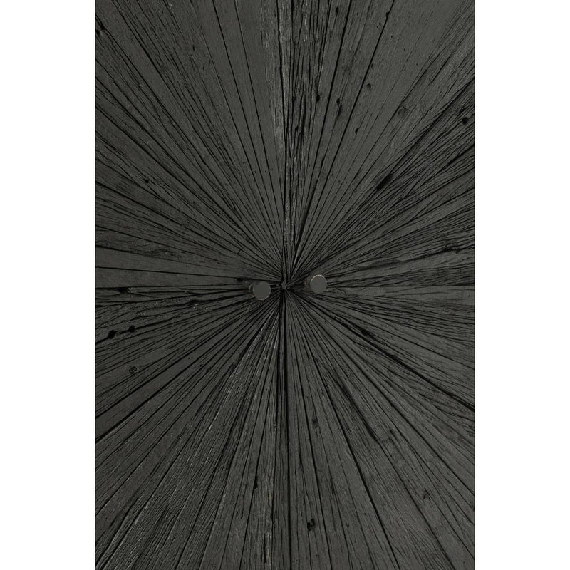 Opbergkast Zwart Recycled hout 40x90 cm-Opbergkasten-J-Line