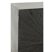 Opbergkast Zwart Recycled hout 40x90 cm-Opbergkasten-J-Line