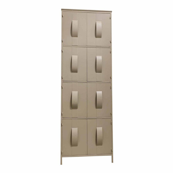 Opbergkasten Opbergkast Acalia Sandy Roze Kast 8 Doors-Opbergkasten-PTMD