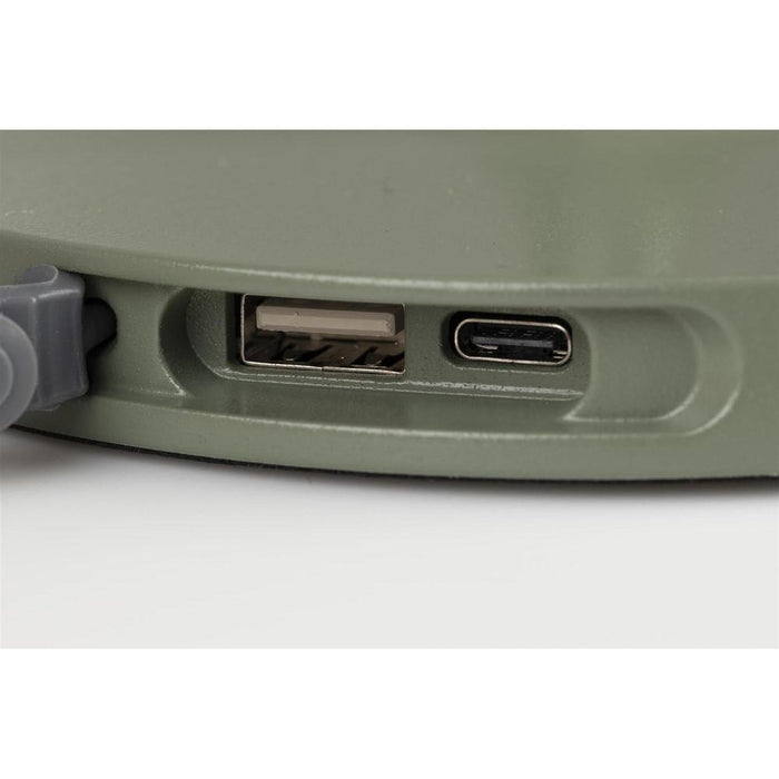 Oplaadbare Hub Tafellamp Groen 15x15x33-Tafellampen-Creating Home