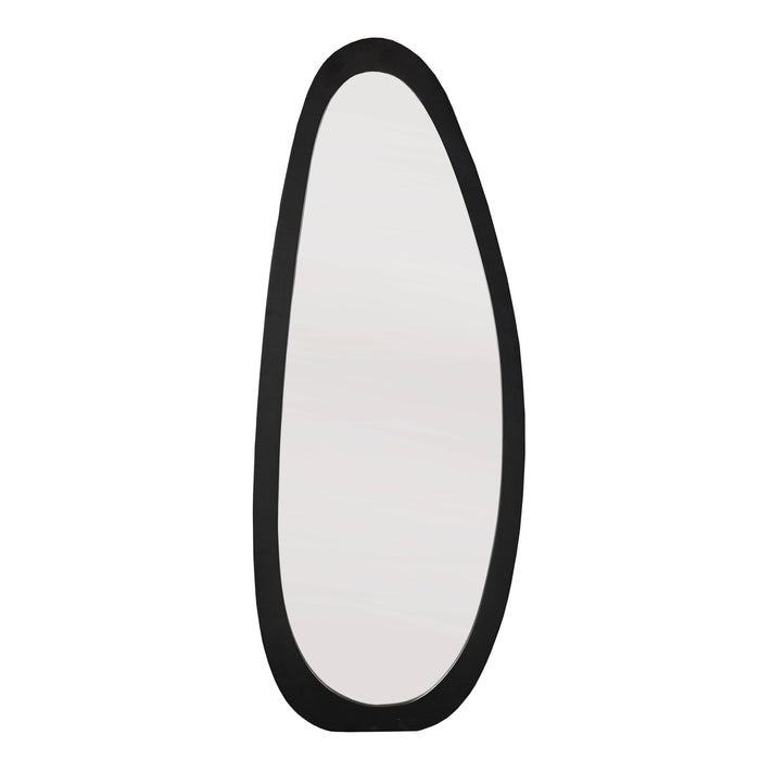 Organische spiegel Lou Zwart  Mangohout 180 cm