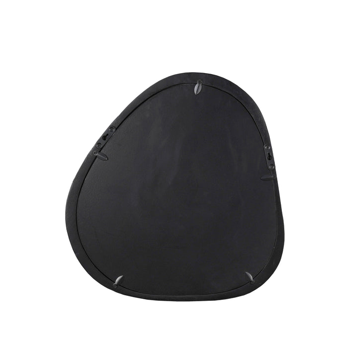 Organische spiegel Lou Zwart  Mangohout 55 cm