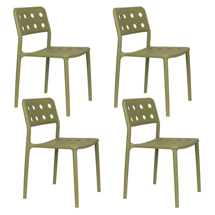 Outdoor Chair Serra Green-Eetkamerstoelen-Creating Home