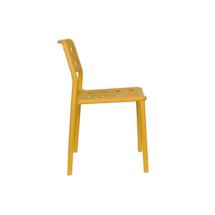 Outdoor Chair Serra Ochre-Eetkamerstoelen-Creating Home