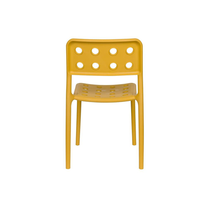 Outdoor Chair Serra Ochre-Eetkamerstoelen-Creating Home