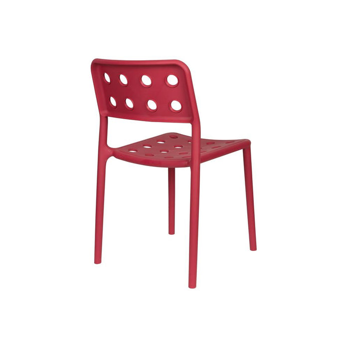 Outdoor Chair Serra Red-Eetkamerstoelen-Creating Home