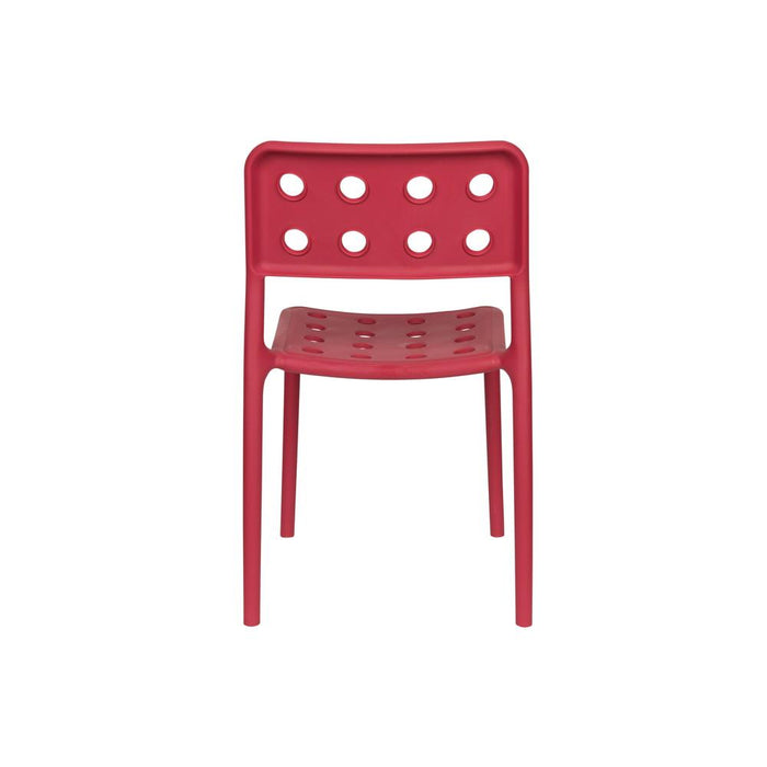 Outdoor Chair Serra Red-Eetkamerstoelen-Creating Home