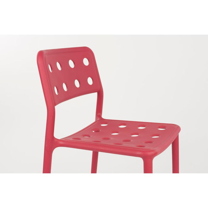 Outdoor Chair Serra Red-Eetkamerstoelen-Creating Home