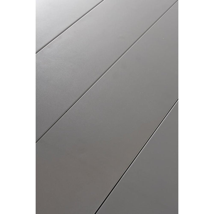 Outdoor Table Alban | Staal | Grijs | 220x100-Eettafels-Creating Home