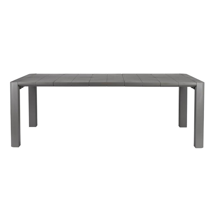 Outdoor Table Alban | Staal | Grijs | 220x100-Eettafels-Creating Home