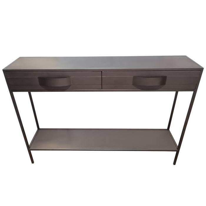 PTMD Acalia Bruin Bijzettafel-Bijzettafels-PTMD