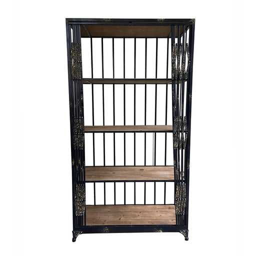 PTMD Alivator Kast Metaal And Hout Shelf-Kasten-PTMD