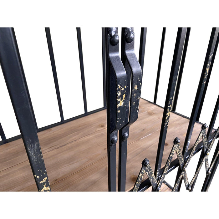 PTMD Alivator Kast Metaal And Hout Shelf-Kasten-PTMD