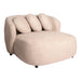 PTMD Aphrodite Crème Loveseat Pootacy 15 Dove Stof-Fauteuils-PTMD