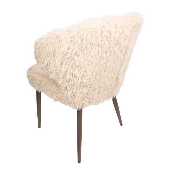 PTMD Ares Eetkamerstoel Hair Beige-Eetkamerstoelen-PTMD