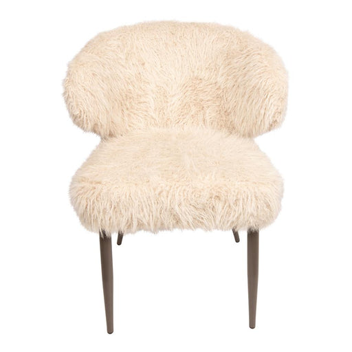 PTMD Ares Eetkamerstoel Hair Beige-Eetkamerstoelen-PTMD
