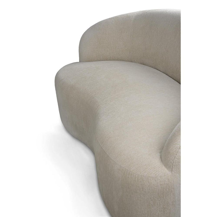 PTMD Bohne Crème Nanci Stof 2-zitsbank Bank-2-Zitsbanken-PTMD