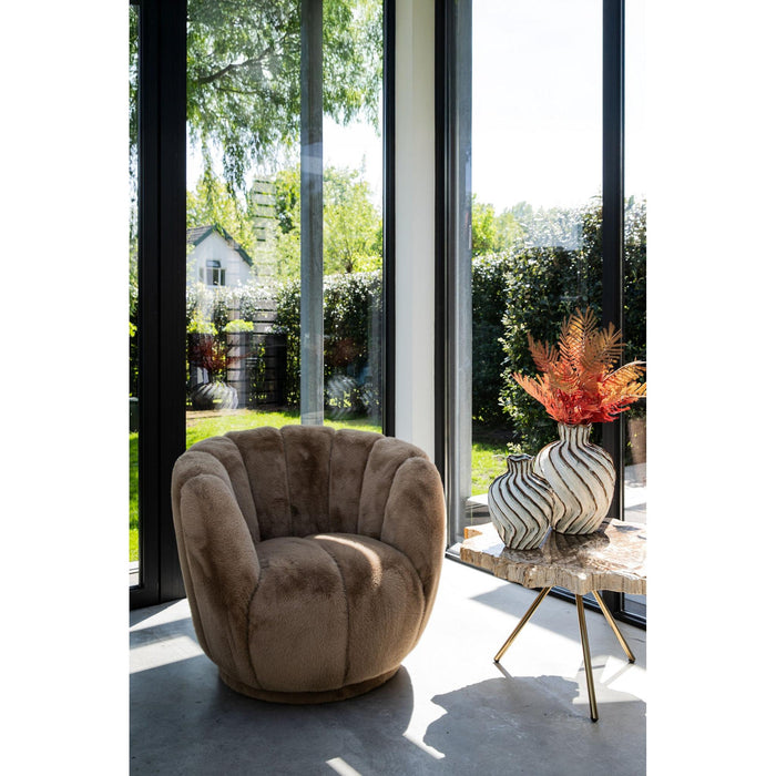 PTMD Bontia Mocca Fauteuil Bont-Fauteuils-PTMD