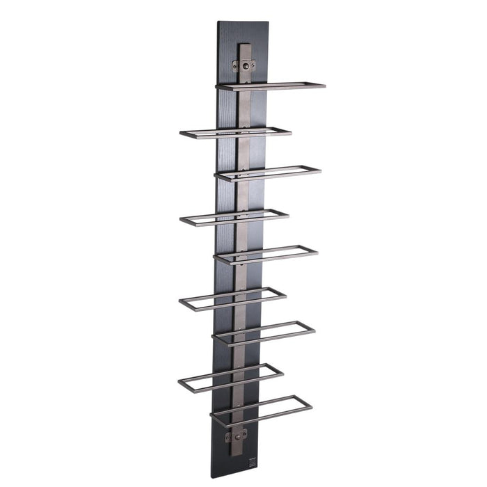 PTMD Brendan Bruin Steel Wall Wine Rack Laags l-Wijnrekken-PTMD
