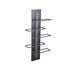 PTMD Brendan Bruin Steel Wall Wine Rack Laags s-Wijnrekken-PTMD