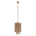 PTMD Brenton Goud Ijzer Chains Rond Hangend Lamp l-Hanglampen-PTMD