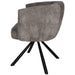 PTMD Como Eetkamerstoel Swivel Steen-Eetkamerstoelen-PTMD