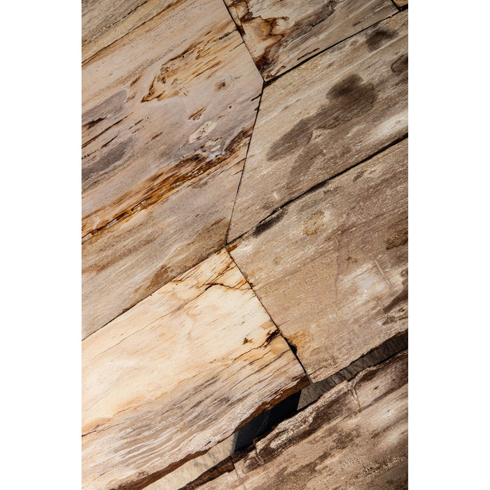 PTMD Deeba Coffeetable Versteend Hout 95-Salontafels-PTMD