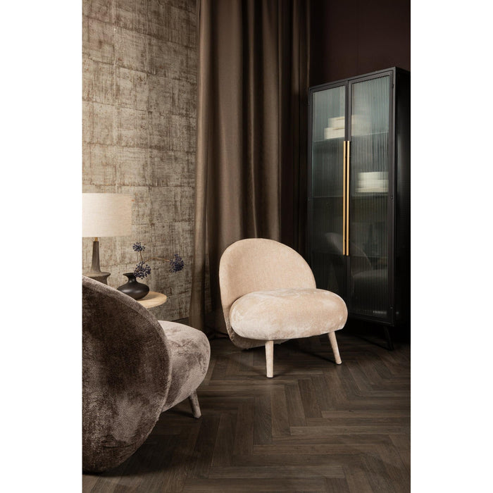 PTMD Eonas Fauteuil Beige Sic Aphrodite 3-Fauteuils-PTMD