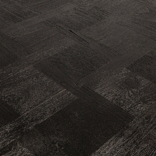 PTMD Fieron Zwart Houten Eettafel Organisch Rond-Eettafels-PTMD