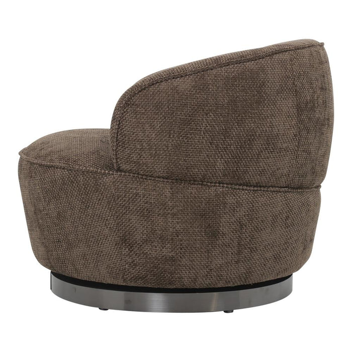 PTMD Filou Dark Bruin Fauteuil Eden 8-Fauteuils-PTMD
