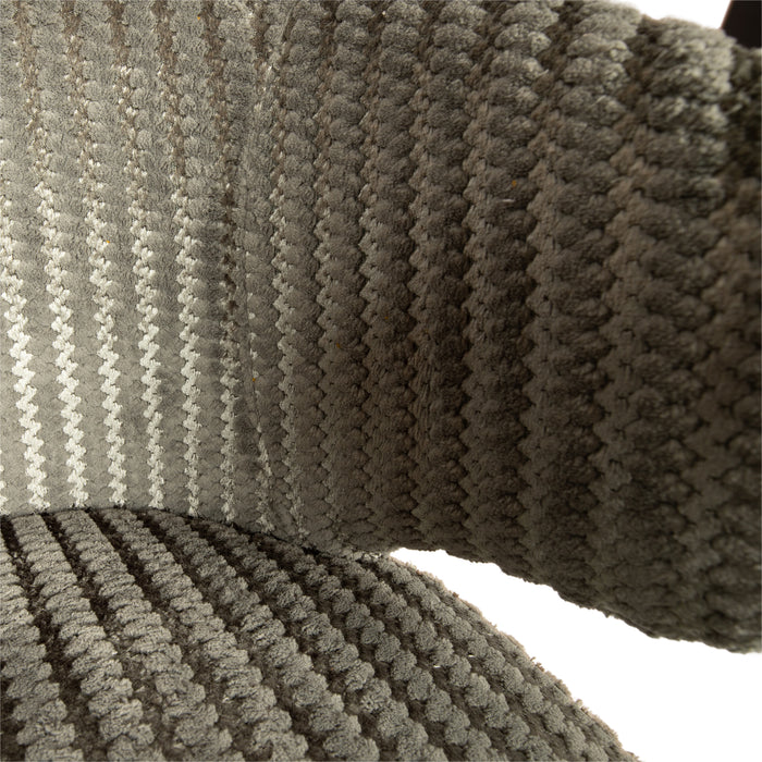 PTMD Fiori Groen 13 Eetkamerstoel Dark Bruin Hout Poots-Eetkamerstoelen-PTMD