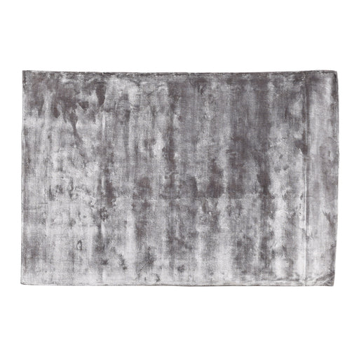 PTMD Flavia Grijs Viscose Handgeweven Carpet s-Vloerkleden-PTMD