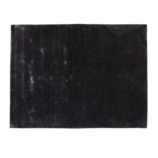 PTMD Flavia Zwart Viscose Handgeweven Carpet xl-Vloerkleden-PTMD