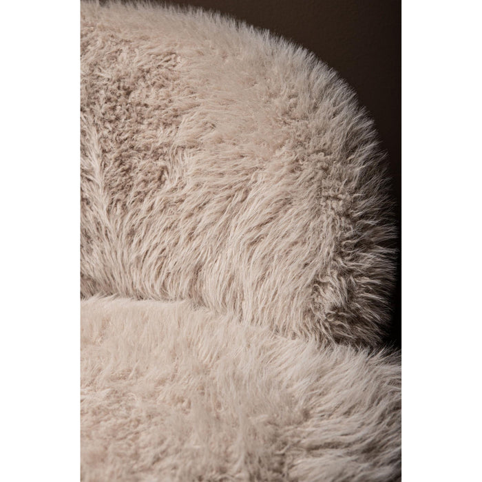 PTMD Franklyn Beige Fauteuil Hair-Fauteuils-PTMD