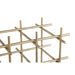 PTMD Gordo Messing Steel Vierkant Open Frame Wine Rack-Wijnrekken-PTMD