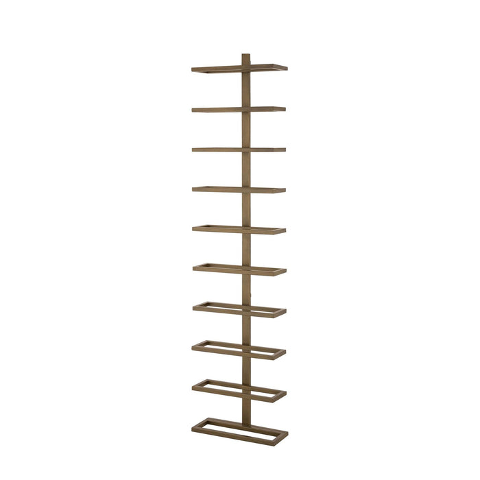 PTMD Icon Messing Ijzer Wall Wine Rack Vertical Laags-Wijnrekken-PTMD