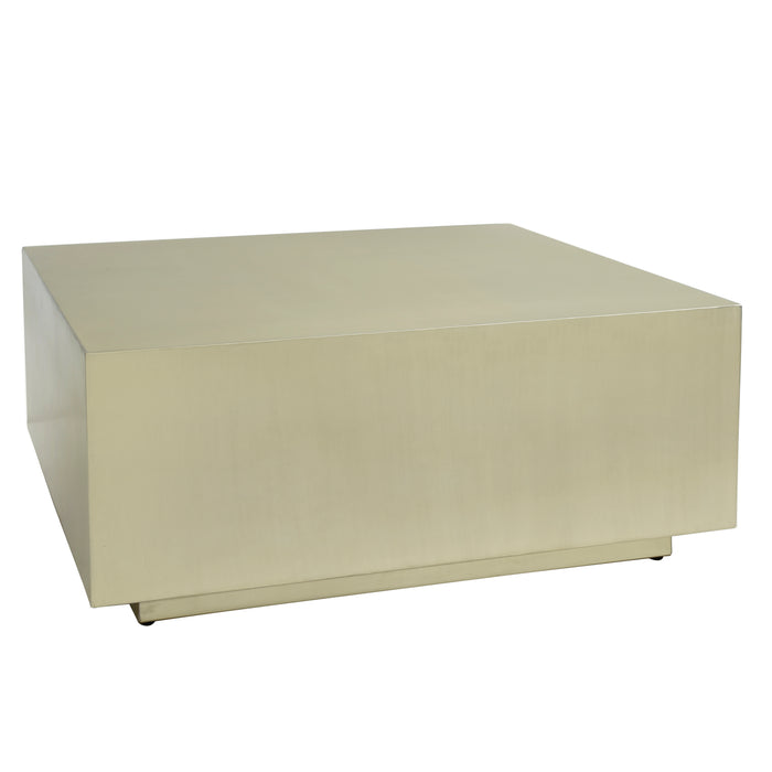 PTMD Irvy Goud Ijzer Coffeetable Vierkant Matt sv2-Salontafels-PTMD