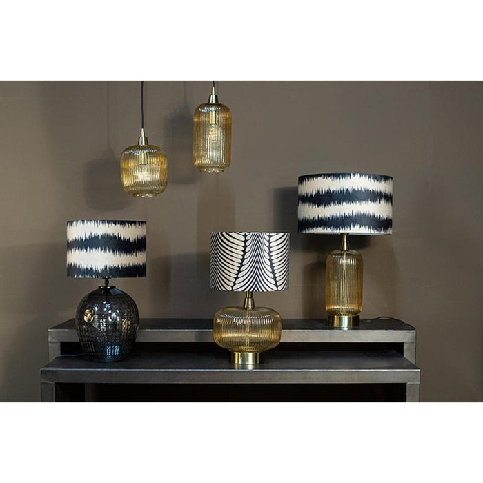 PTMD Juliet Amber Glas Hangend Lamp Regular-Hanglampen-PTMD