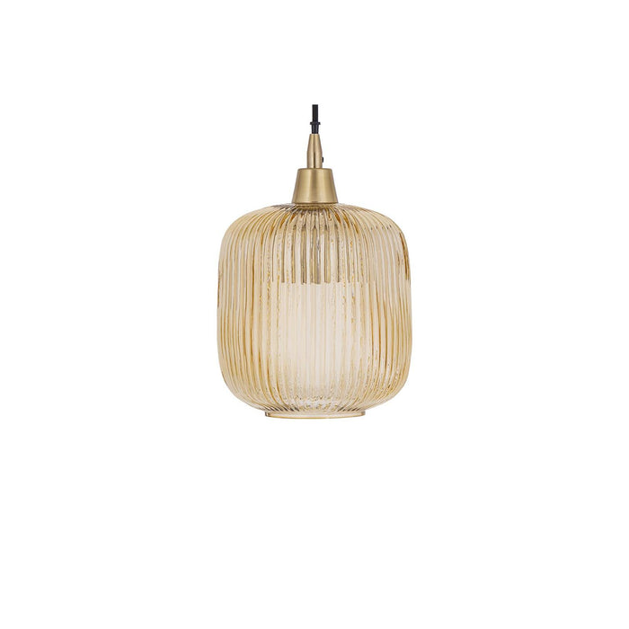 PTMD Juliet Amber Glas Hangend Lamp Regular-Hanglampen-PTMD