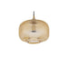PTMD Juliet Amber Glas Hangend Lamp Wide-Hanglampen-PTMD